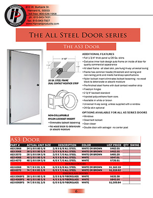 All Steel Door Series