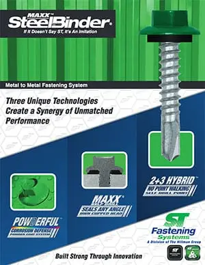 Maxx Steelbinder Screws sold at Buckeye Metals
