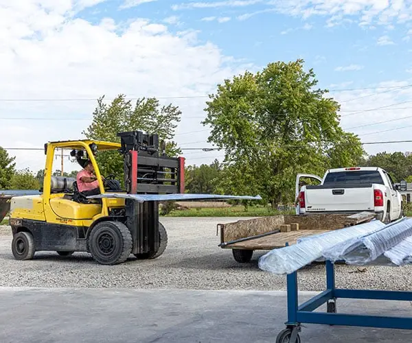 Loading the trucks for you