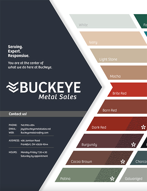 Buckeye Paint Color Chart