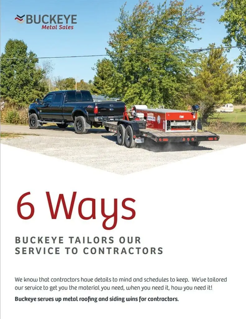 Screenshot of PDF lead magnet of contractors