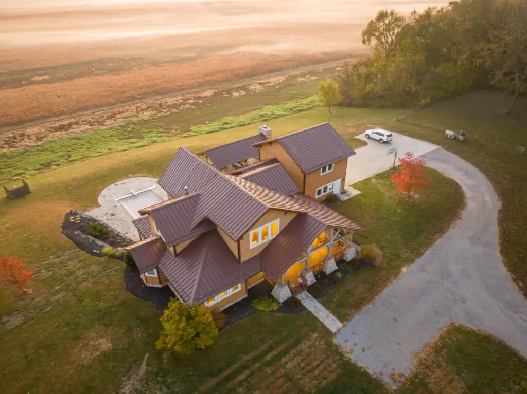 Standing seam metal roof from Buckeye Metal Sales