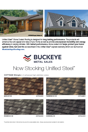Metal Shingles Brochure Cover